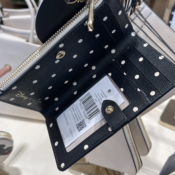 Kate Spade Disney X Kate Spade New York Minnie Small Slim Bifold Wallet
NWT - Picture 5 of 16